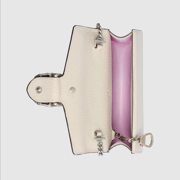 Authentic Gucci Dionysus mini bag in White Leather - Used Twice - Picture 9 of 16